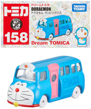 TAKARA TOMY Tomica Dream Tomica No.158 Doraemon Wrapping Bus Mini Car Toy Ages 3+