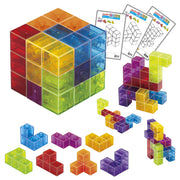 Masudaya Corporation Chacha Cube Clear Version Toy Educational Brain Training Ages 3 and up 539-1744
