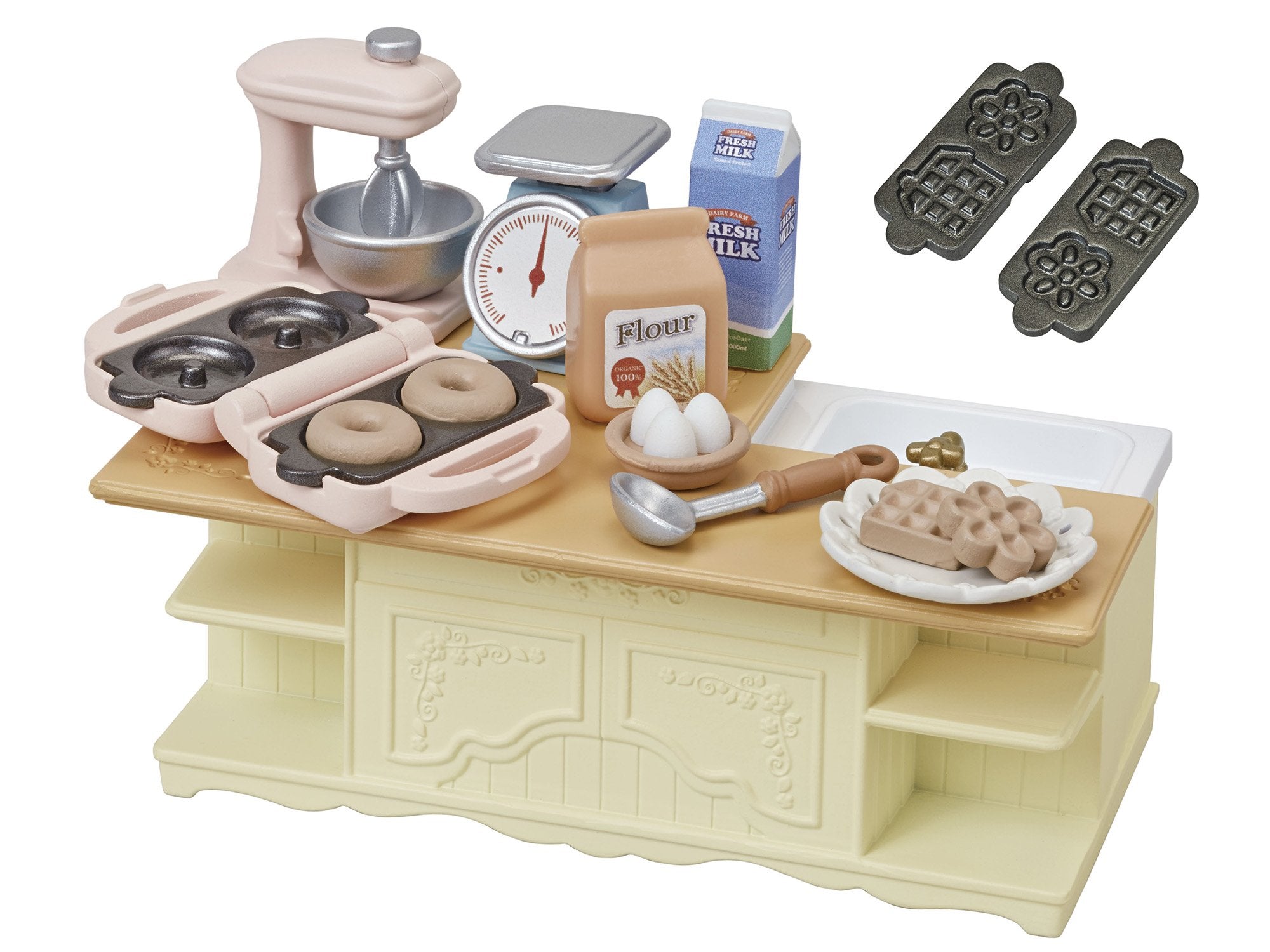 실바니아 패밀리 가구 【아일랜드 키친】 카-423 ST 마크 인증 3세 이상 장난감 인형 집 Sylvanian Families 에포크사 EPOCH