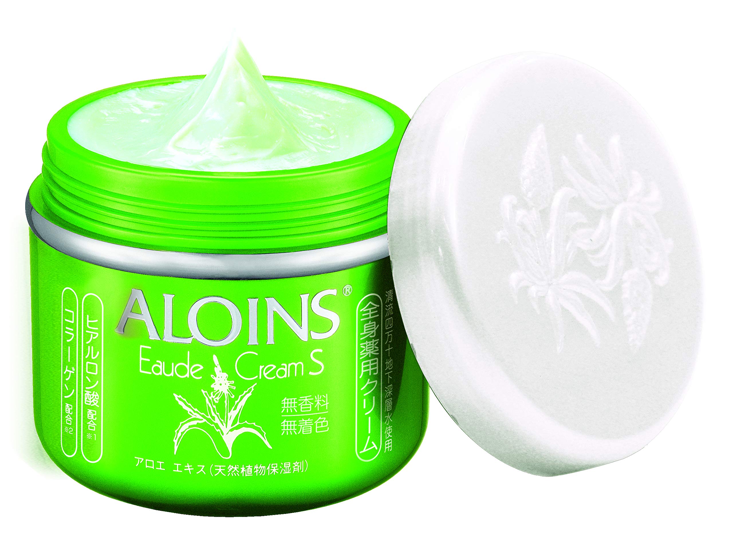 Eau de Cream S Unscented 180g [Quasi-drug] Whole body medicated aloe cream Moisturizing