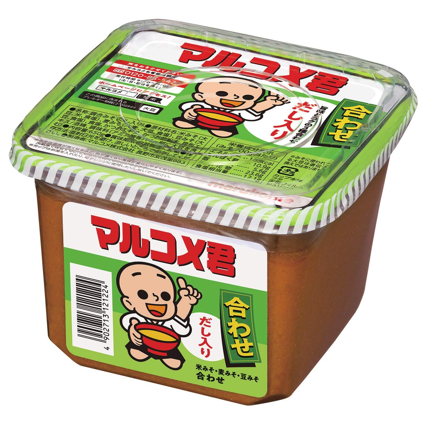 Marukome New Marukome-kun Matching Miso with Dashi 650g x 2 pieces
