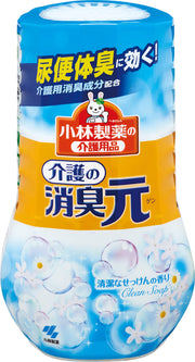 Deodorizing source Kobayashi Pharmaceutical's nursing care products Nursing care clean soap scent deodorant air freshener for room use 400ml