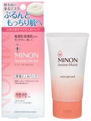 MINON (미논) 아미노 모이스트 다이 이치 산쿄 건강 관리 아미노 모이스트 푸르 푸루 리페어 젤 팩 60g 단품 60g (x 1)