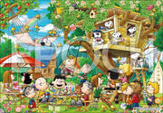 EPOCH [Apollo Picture Puzzle] Peanuts/PEANUTS Snoopy Tree House 75 Pieces 25-300 Puzzle with mount for children 5 years old and over Toy ST Mark certification
