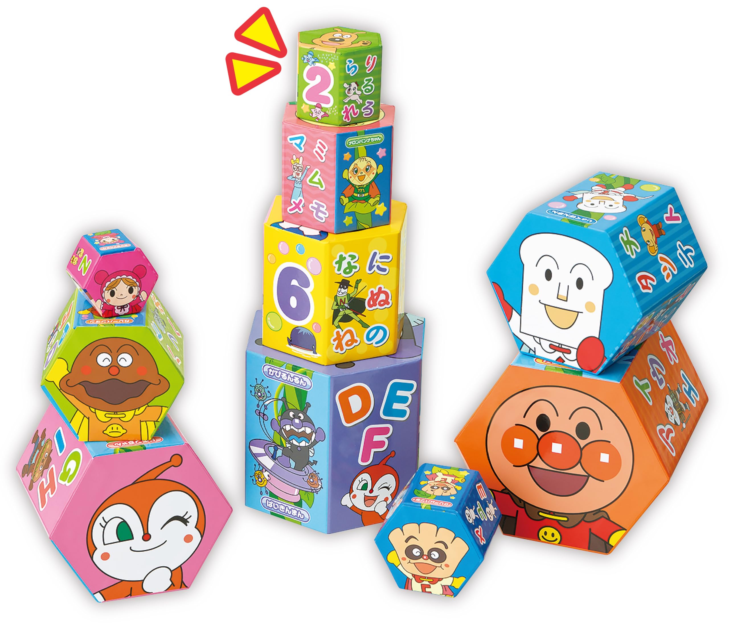 AGATSUMA Anpanman genius brain stack box