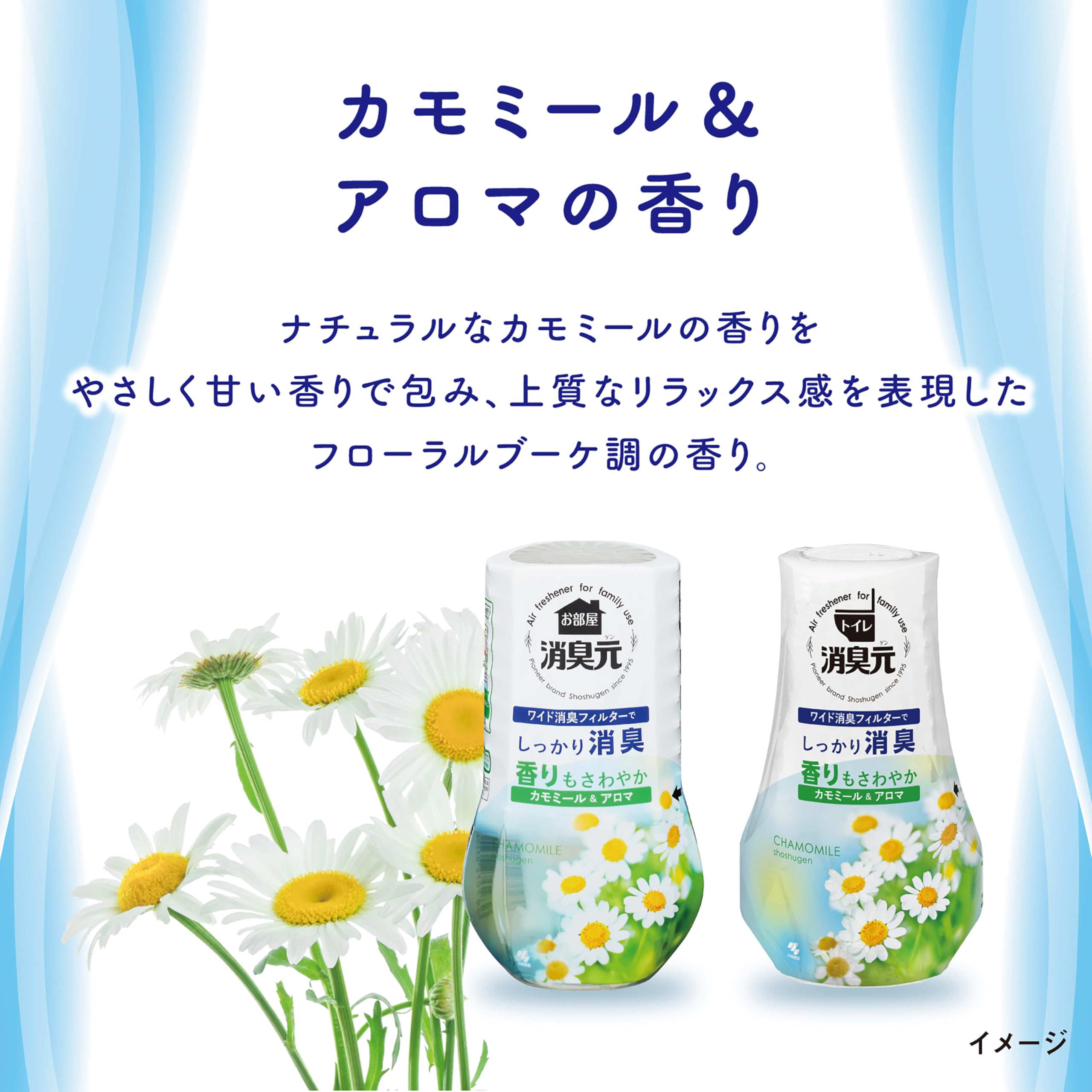Room Deodorizer Deodorant Air Freshener for Room Chamomile & Aroma 400ml