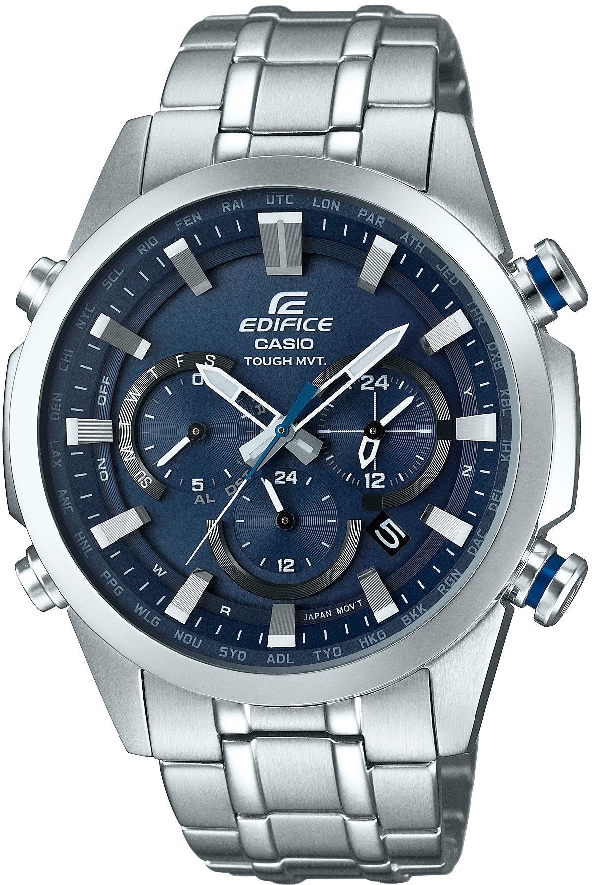 [Casio] Edifice Watch [Domestic Genuine Product] Radio Solar EQW-T630JD-2AJF Silver