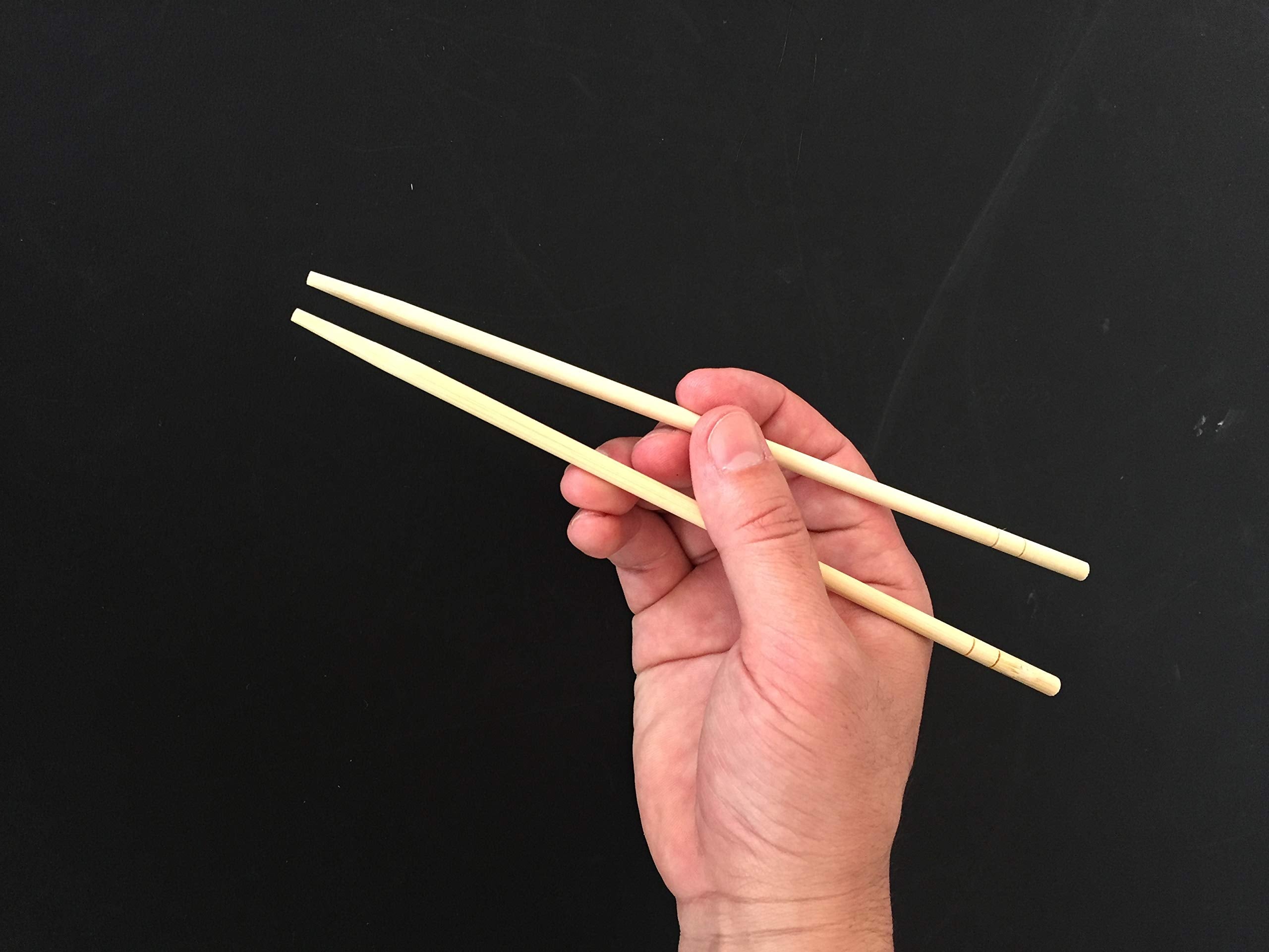 割箸 丸い竹のポリ完封箸　楊枝付き 20cm 20膳