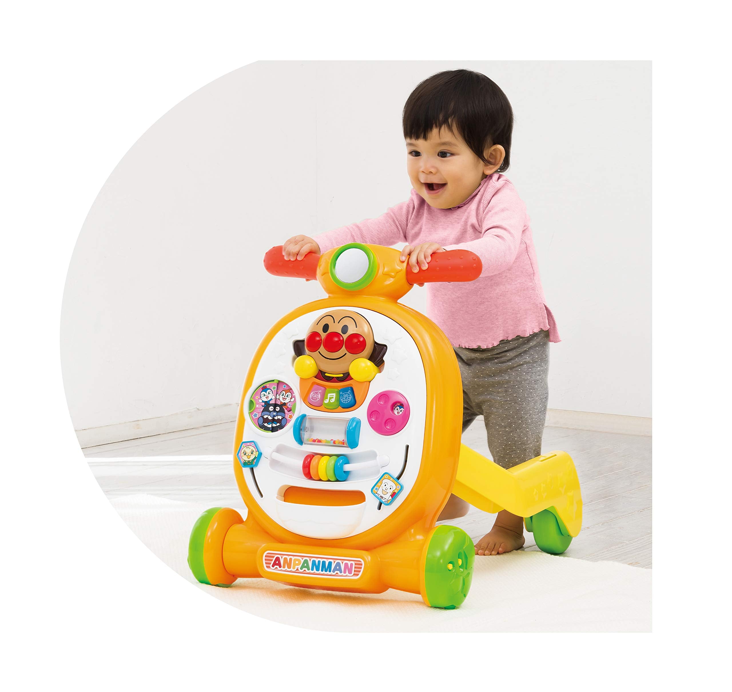 AGATSUMA Anpanman Ride! Push! Henshin Walker W430 x H480 x D540mm
