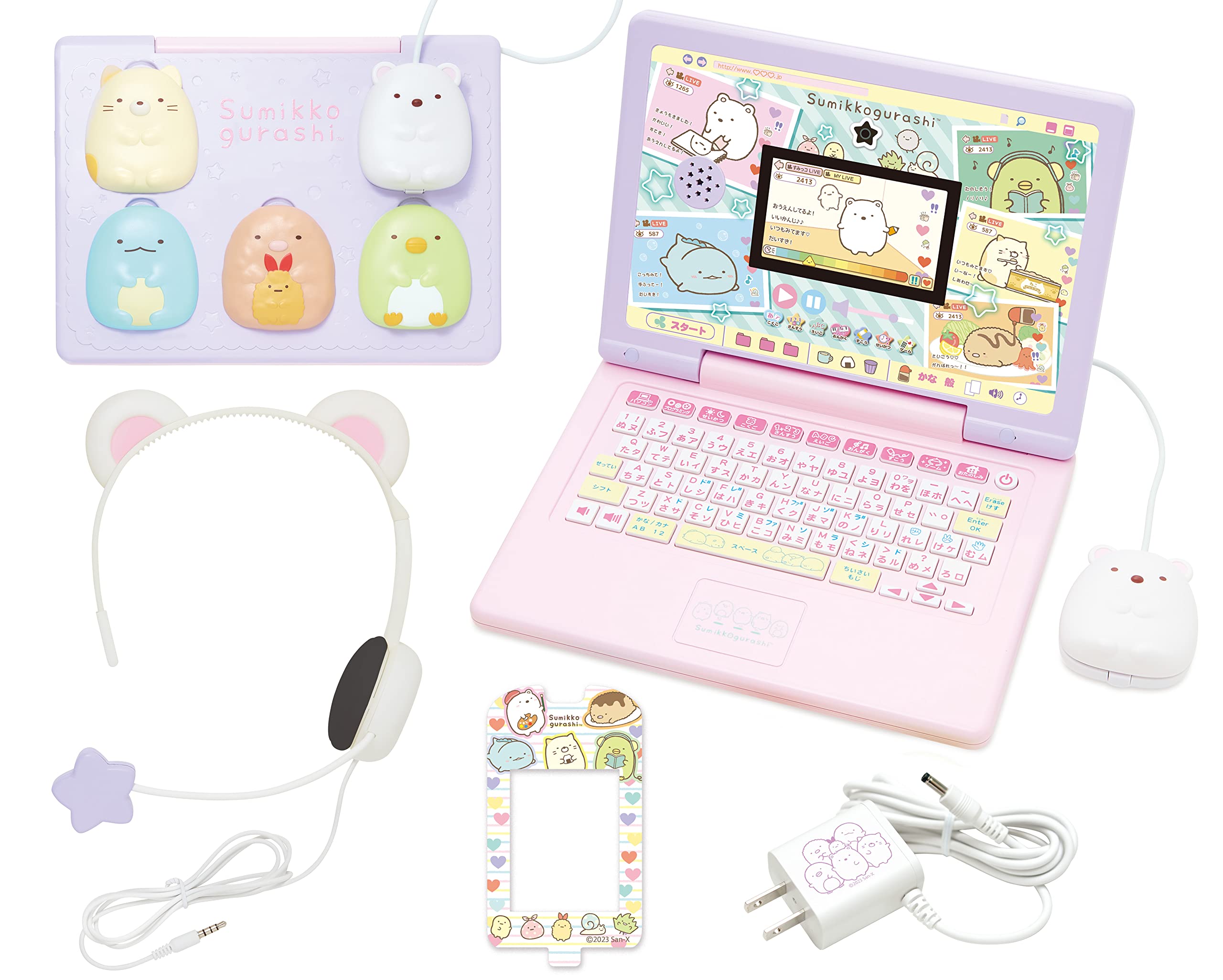 SEGA FAVE (SEGA FAVE) Ishin with a headset?! Camera is also IN! Change it with a mouse! Sumikko Gurashi PC MY LIVE