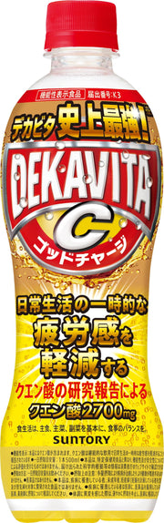 산토리 데카비타 C 고트 차지 구연산 500ml × 24개