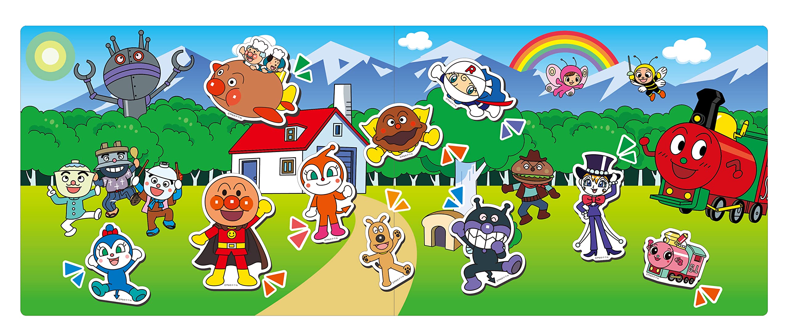 AGATSUMA Anpanman Nakayoshi Magnet [2023]