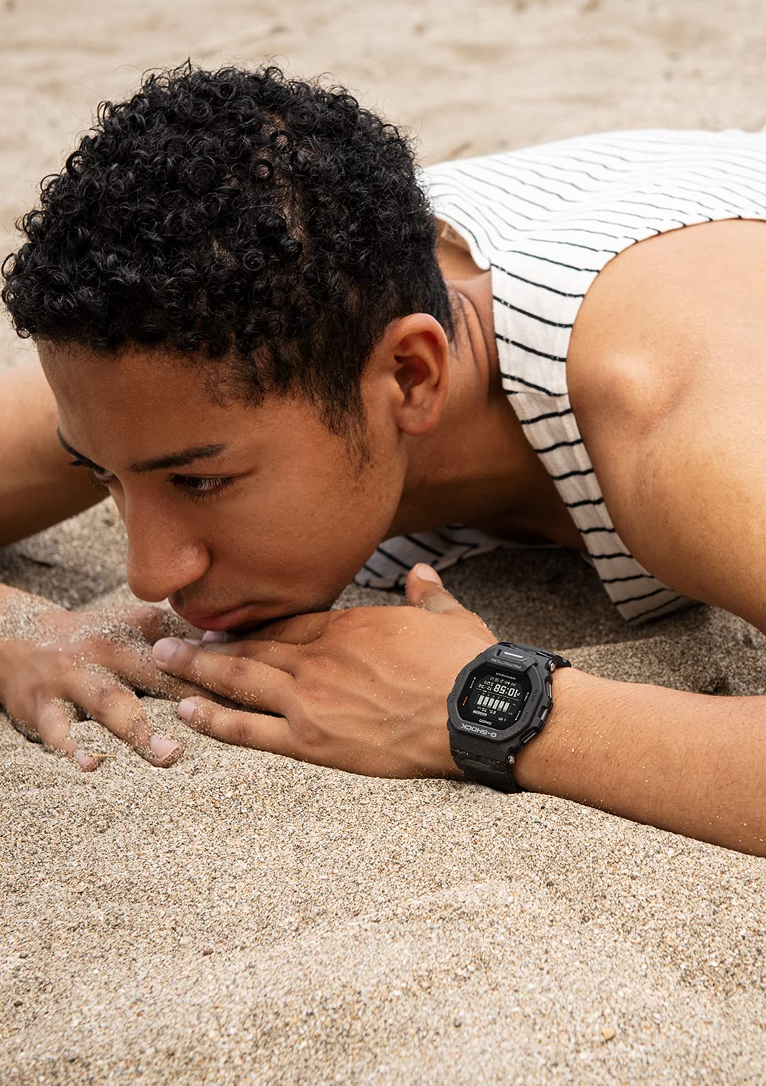 [Casio] G-Shock Watch [Domestic Genuine Product] Equipped with G-SQUAD Bluetooth GBD-200-1JF Men's Black