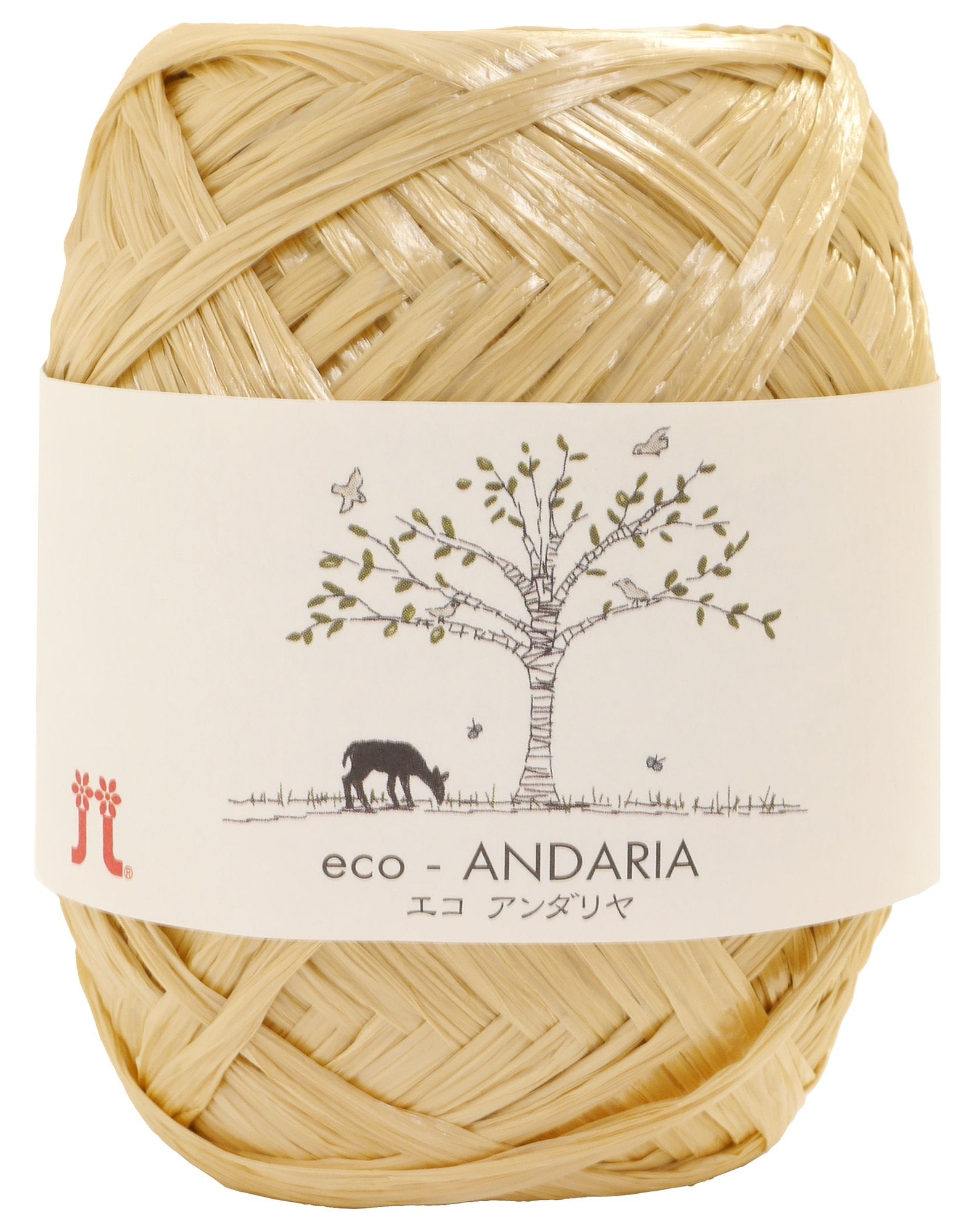 Hamanaka Eco Andalya Craft Thick col.23 Beige 40g Approx. 80m 5-ball set 0200 Rayon