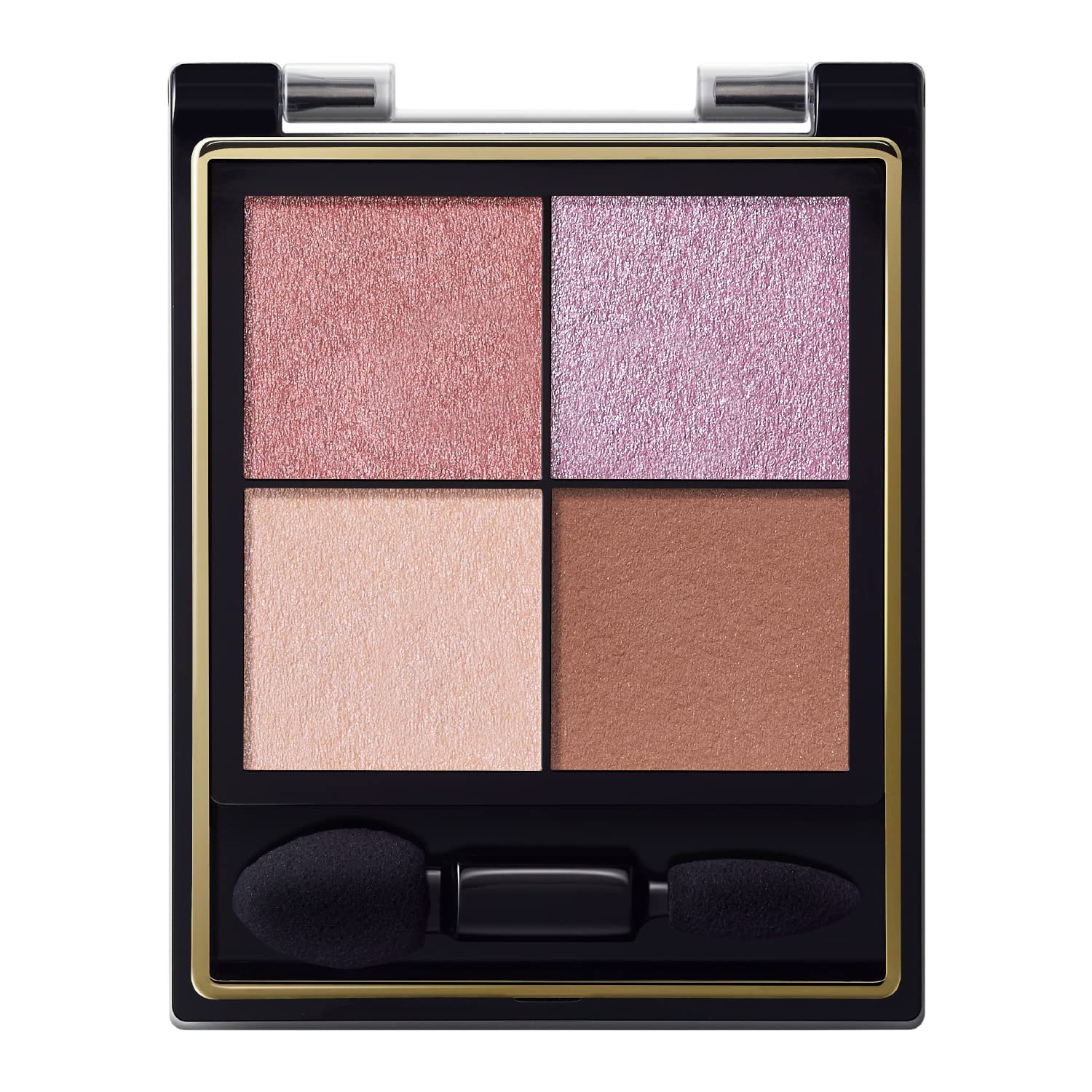 excel Real Close Shadow CX03 (Puff Sleeve) Nuance Color Eyeshadow Palette 4 Colors 3 Textures (Gloss, Lame, Matte) 1 piece (x 1)