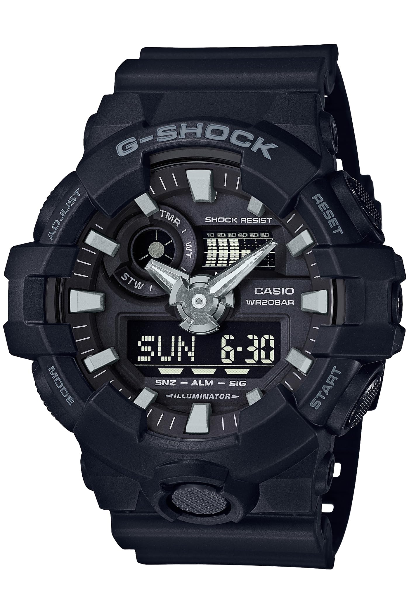 [Casio] G-Shock Watch [Domestic Genuine Product] GA-700-1BJF Men's Black