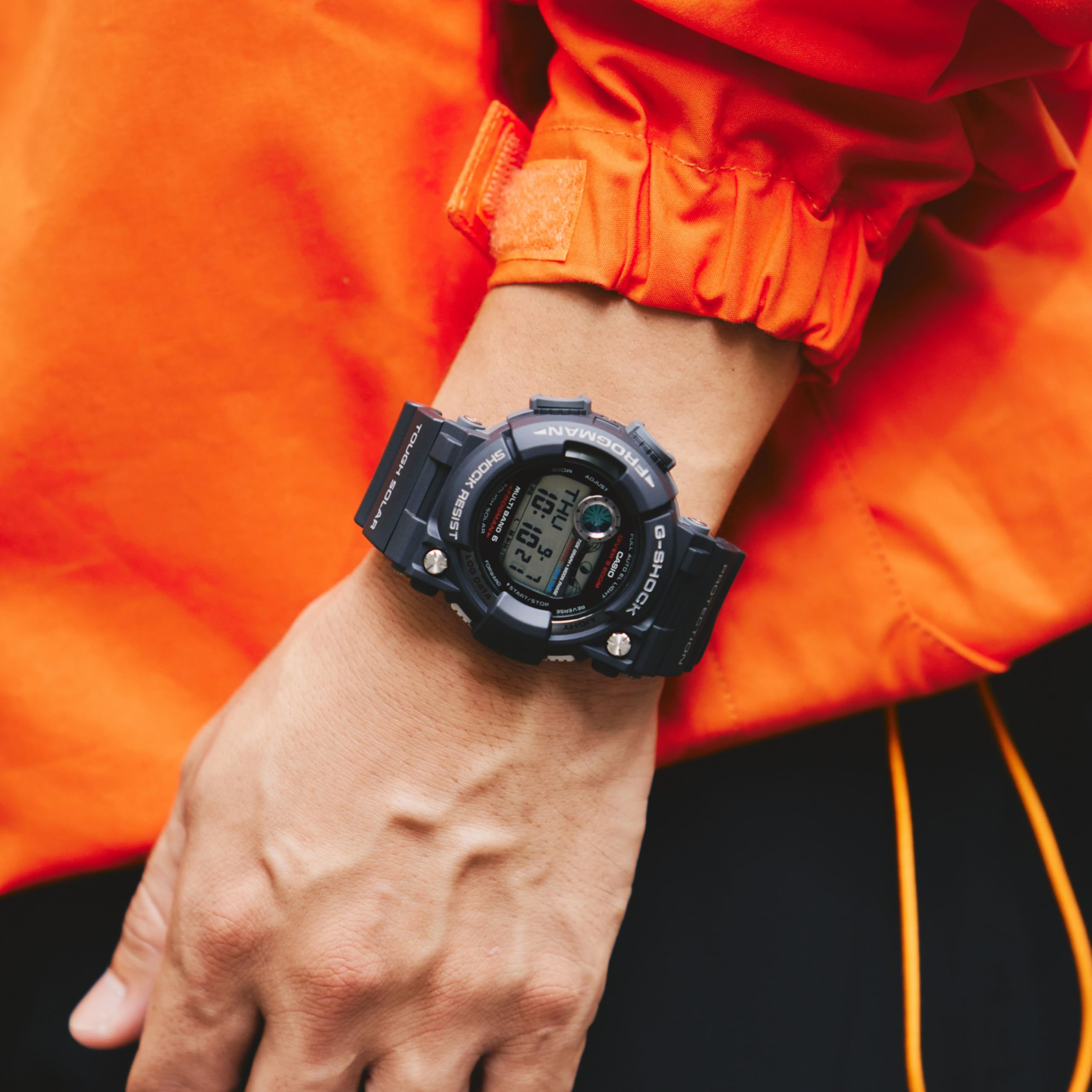 [Casio] G-Shock Watch [Domestic Genuine Product] Diver's Watch FROGMAN Radio Solar GWF-1000-1JF Men's Black