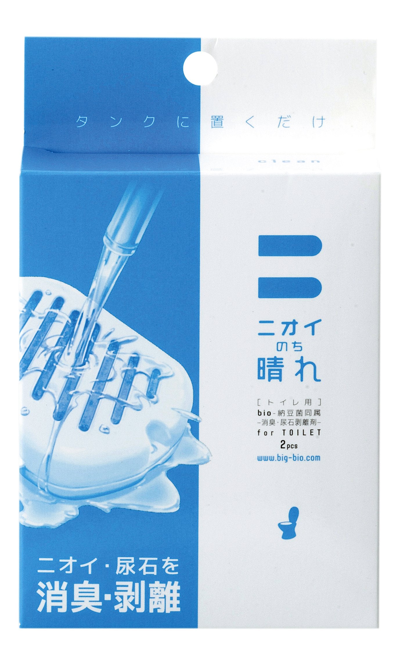 Odor Nochi Hare Toilet Deodorizer/Urinary Stone Remover 2 Pieces