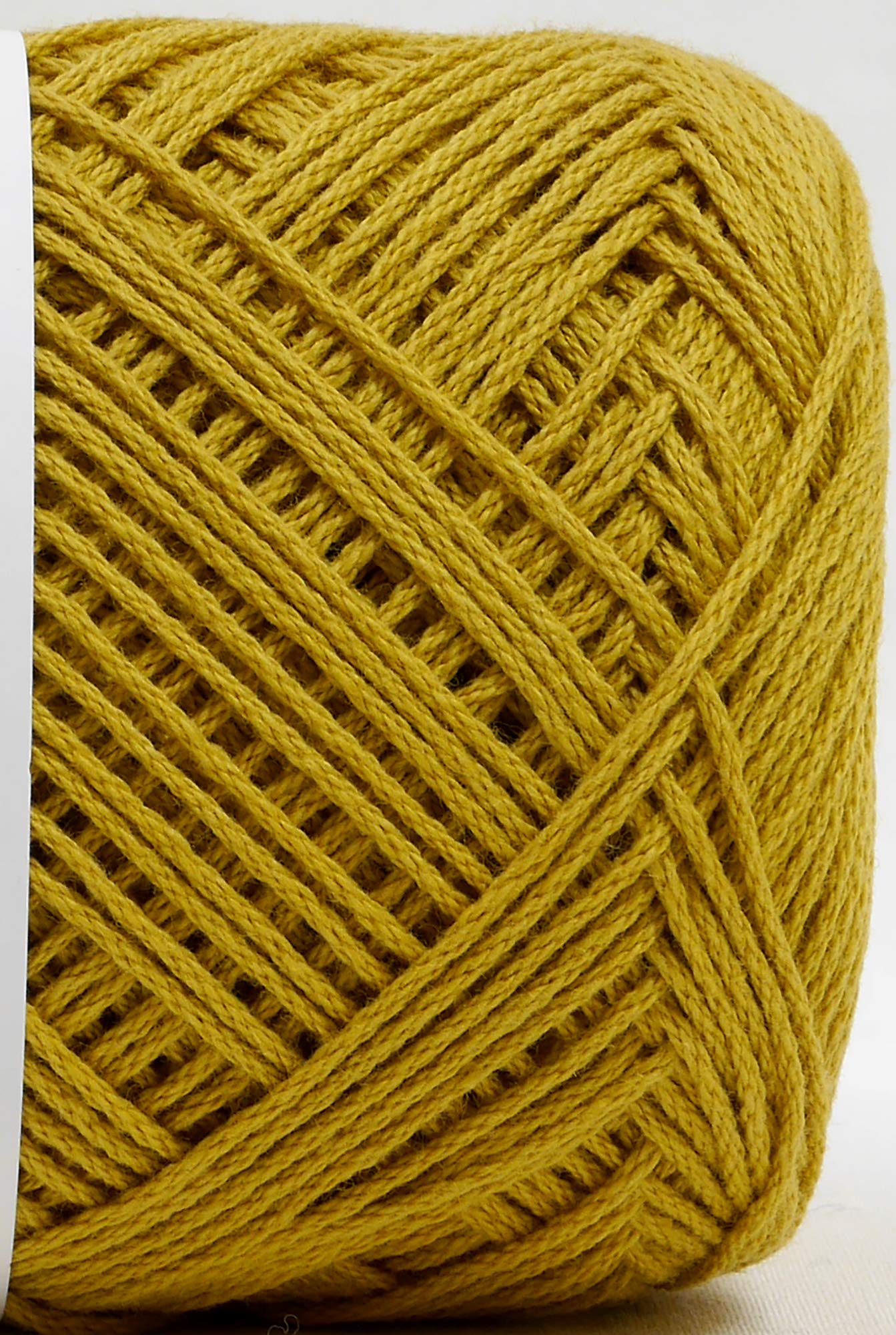 Yokota DARUMA Trad Cotton 100 Cotton Yarn Col.18 Yellow 25g Approx. 108m 01-3464