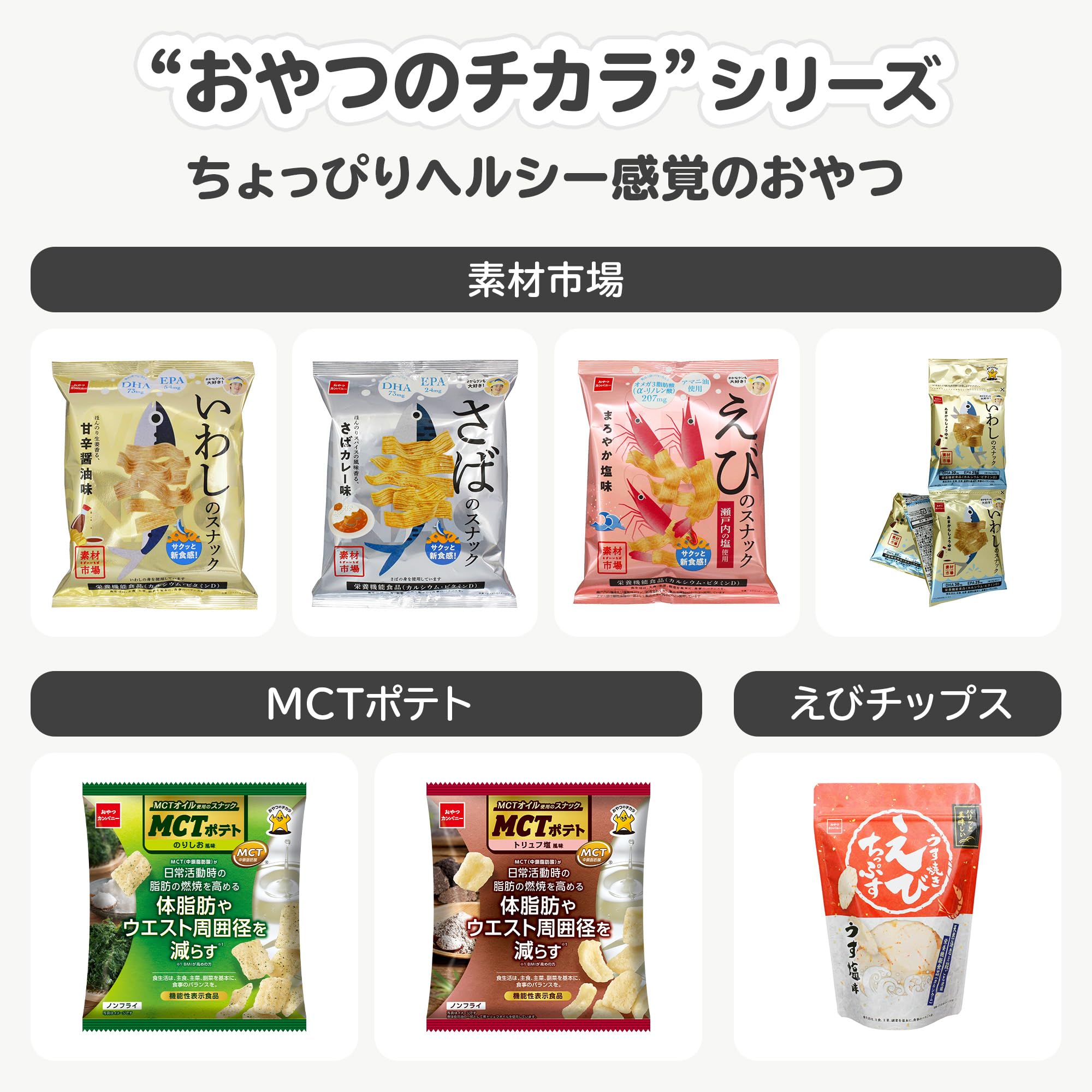 MCT 감자 김 맛 40g × 12 봉지 | 기능성 표시 식품 감자 퍼프 스낵 간식 간식 간식 과자 간식 회사