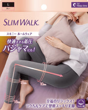 Compression Leggings Slim Walk Skinny Room Wear Gray L Compression Leggings AskDoctors Pajamas Telework