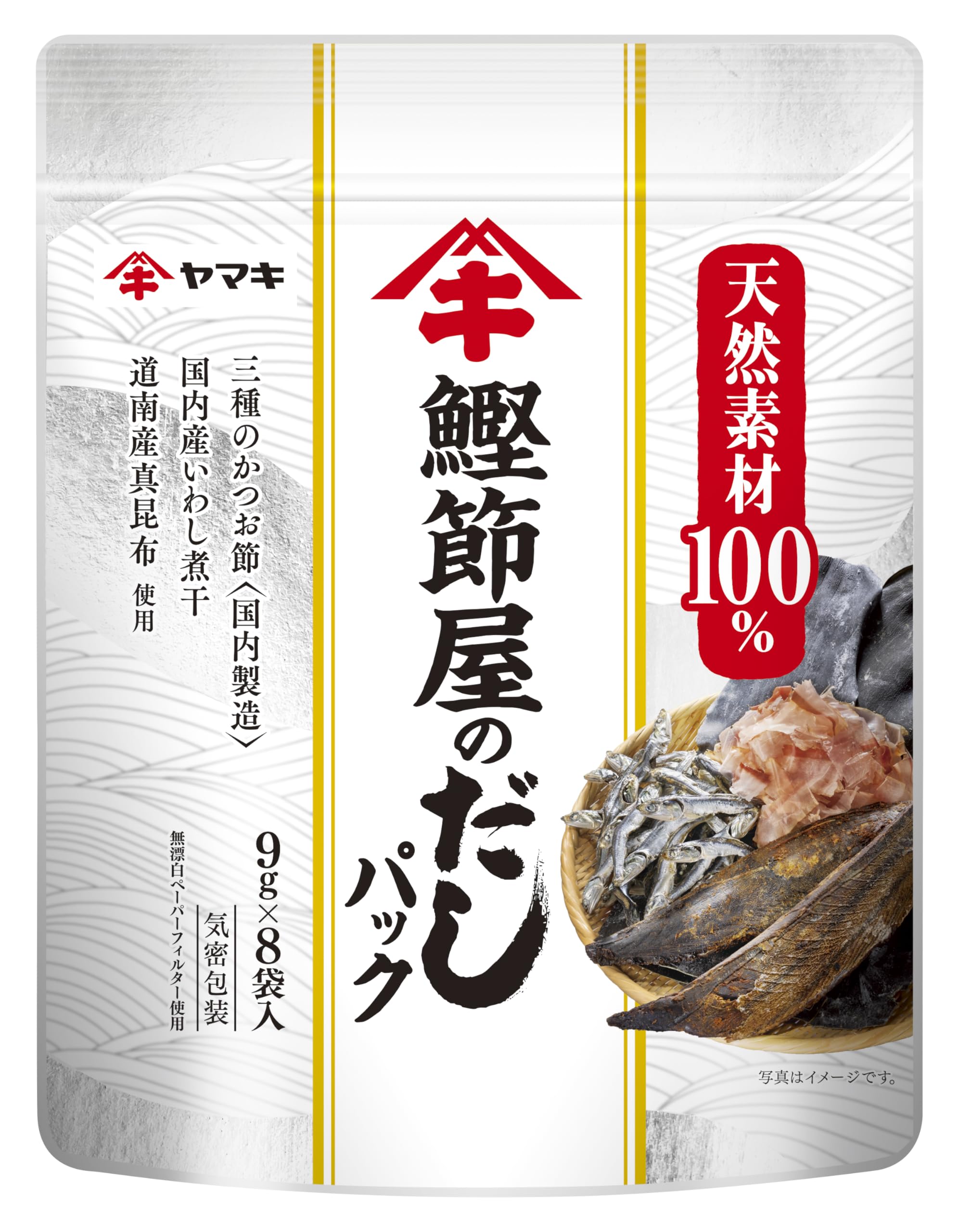 Yamaki Katsuobushiya Dashi Pack (9g x 8P) x 4 pieces