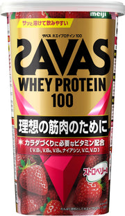 자바스 (SAVAS) 유청 단백질 100 딸기 맛 280g 메이지