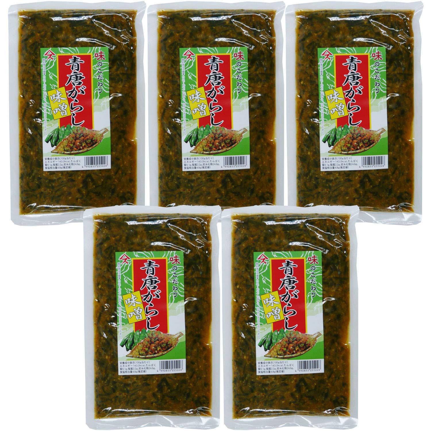 야스 푸른 고추 된장 250g × 5 개