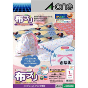 A-One Cloth Puri Printable Fabric Type White 30503 Type 6 Sheets