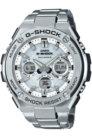 [Casio] G-Shock Watch [Domestic Genuine Product] G-STEEL Radio Solar GST-W110D-7AJF Silver