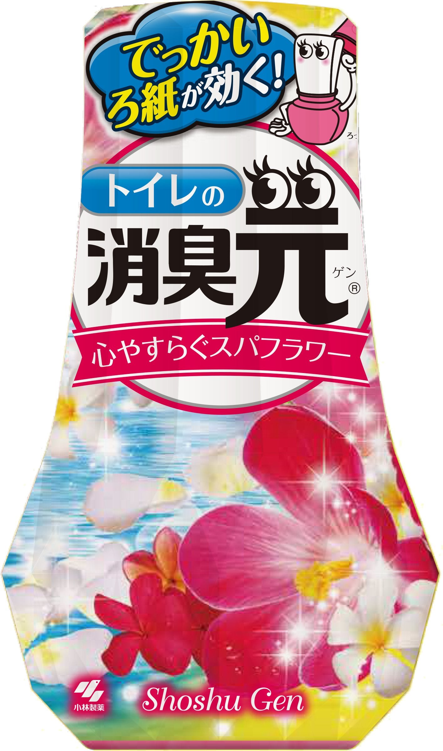 Deodorant Genuine Soothing Spa Flower Deodorant Air Freshener for Toilet 400ml