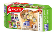 Amano Foods Low Sodium Usual Miso Soup 10 Meals Variety Set