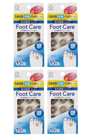 코쿠보 공업소 Foot Care (풋 케어) 우오노 눈 보호 패드 (15장입×4개 세트 / 서클) 물고기 눈 다리 손가락용 마메 타코