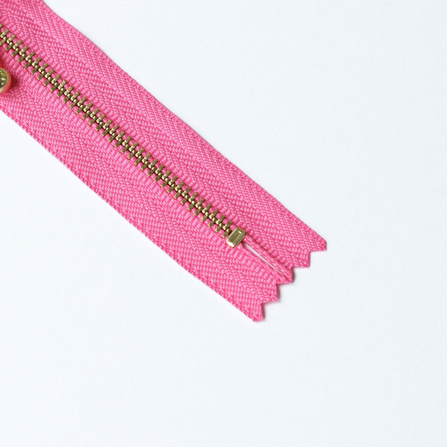 Y.K.K Beaded Zipper Gold MIX 10cm 1 piece each in 10 colors 3G10-10MIX