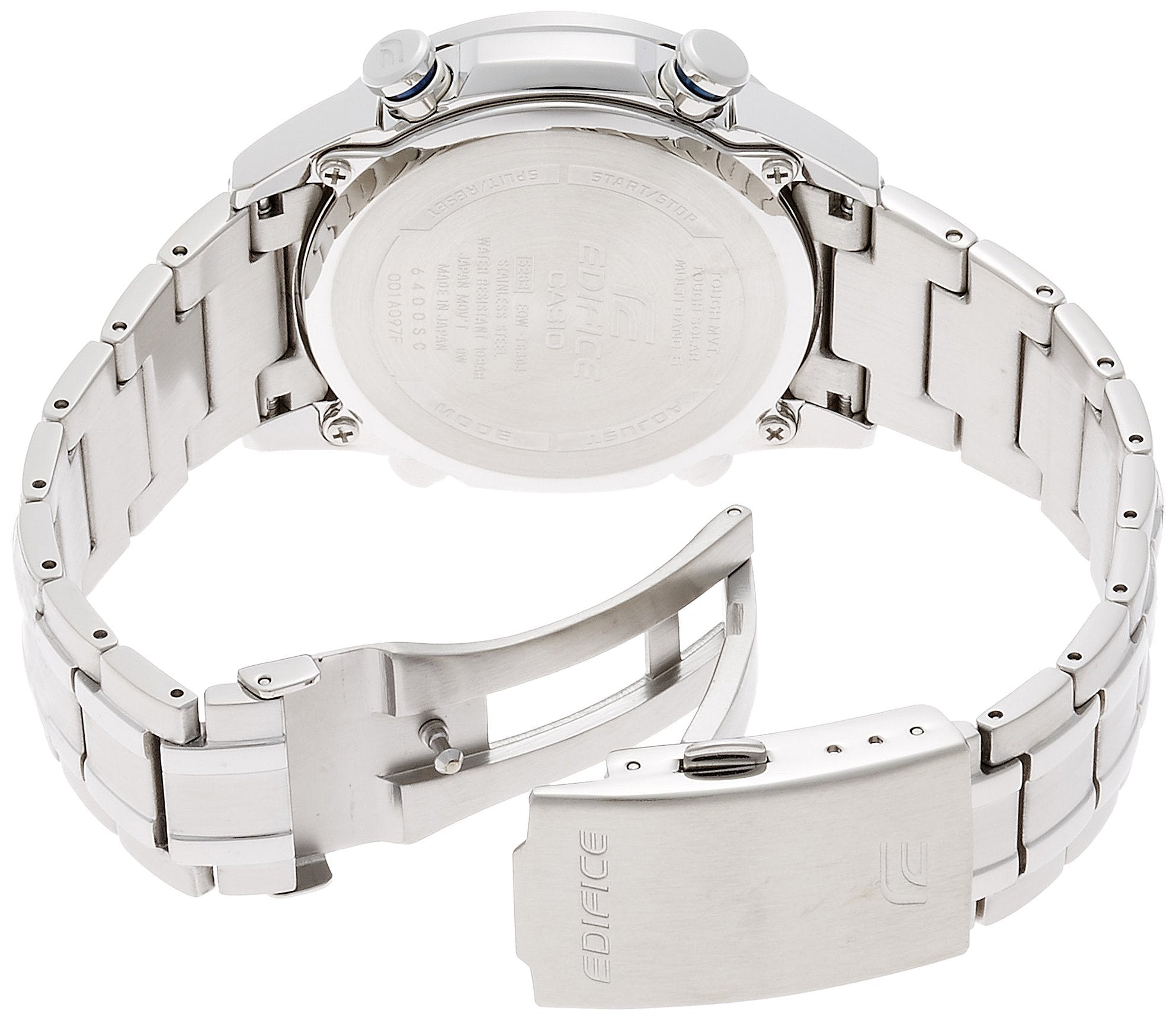 [Casio] Edifice Watch [Domestic Genuine Product] Radio Solar EQW-T630JD-2AJF Silver