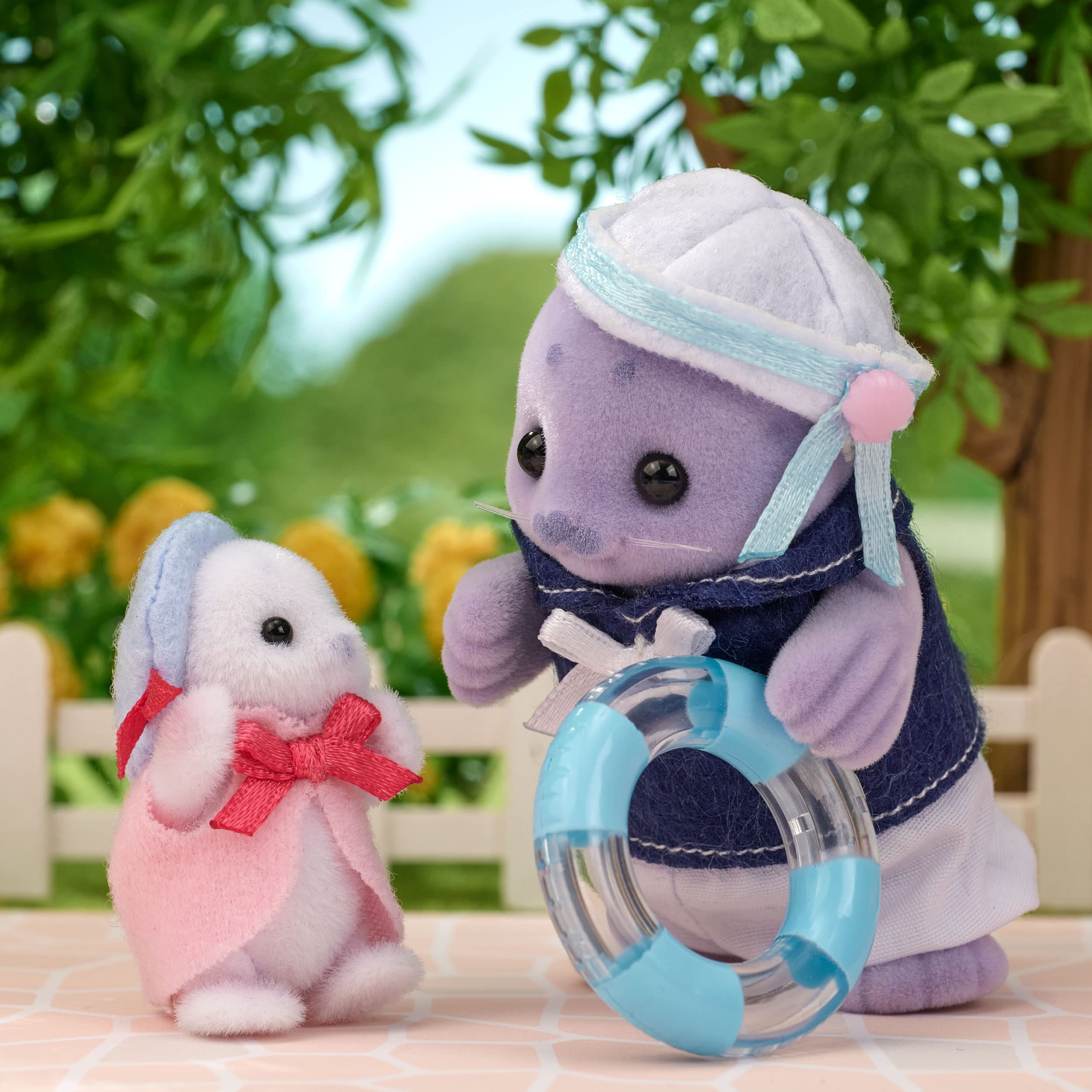 에포크 (EPOCH) 실바니아 패밀리 인형 【인감 패밀리】 FS-51 ST 마크 인증 3세 이상 장난감 인형 집 Sylvanian Families