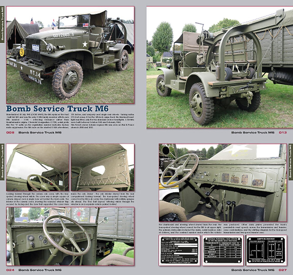 WWPパブリケイション WWII アメリカ シェビー 4x4トラック ディテール写真集 模型資料本 R098