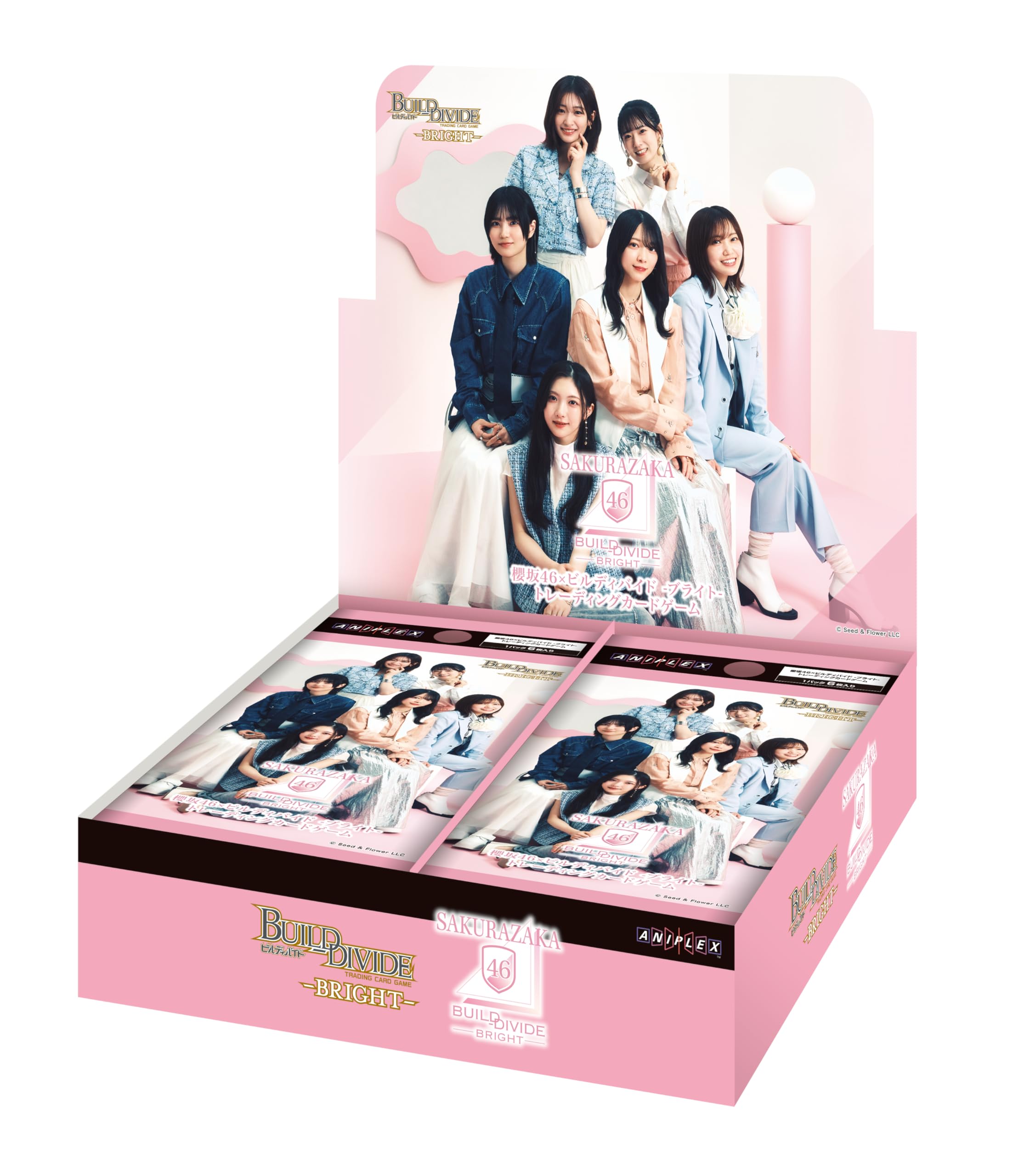 Sakurazaka46 x Build Divide -Bright- HỘP trò chơi thẻ giao dịch