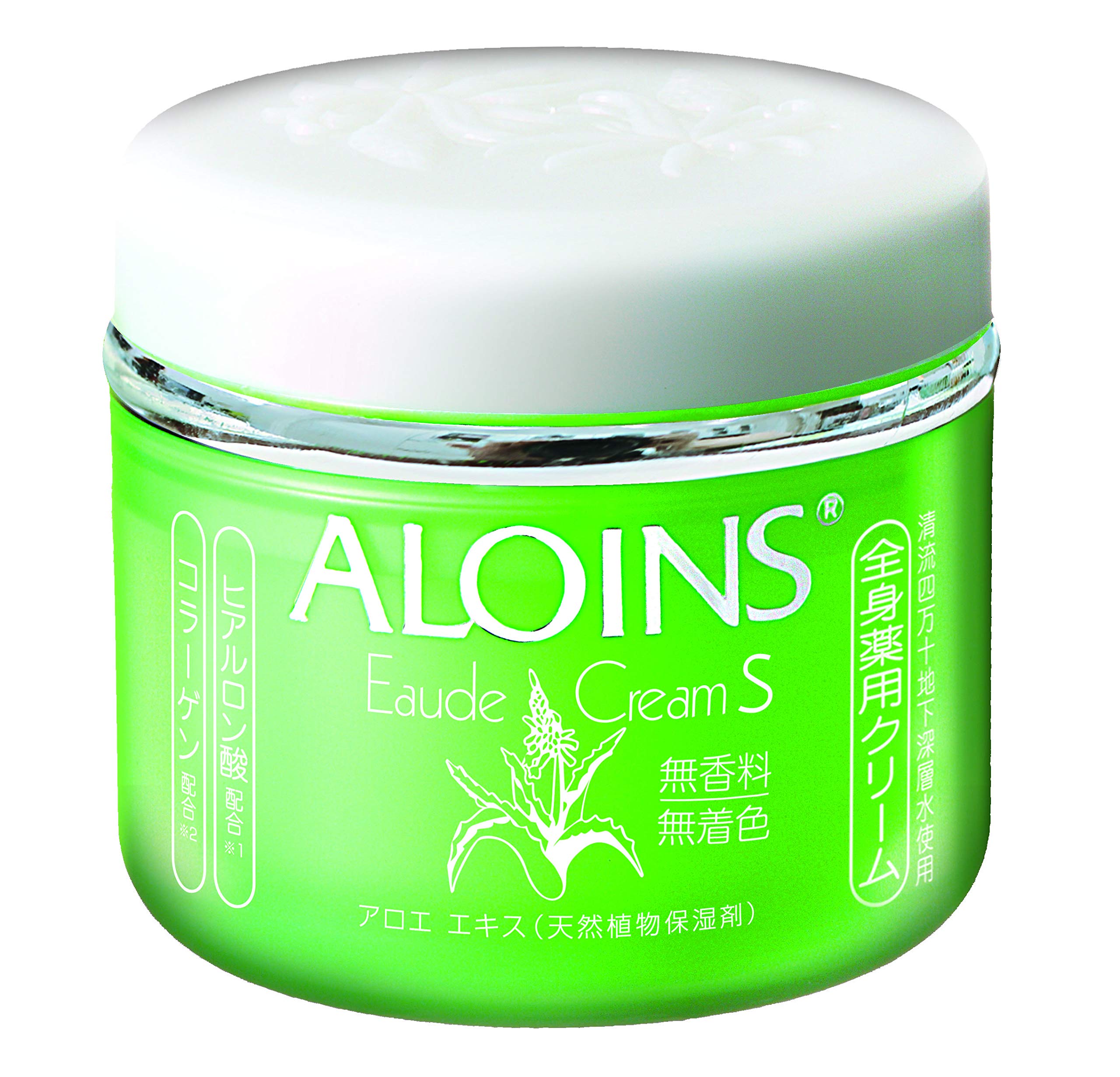 Eau de Cream S Unscented 180g [Quasi-drug] Whole body medicated aloe cream Moisturizing