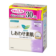 Laurier [Share Pack] Happy bare skin, especially for daytime use, 25cm, with wings, 30 pieces