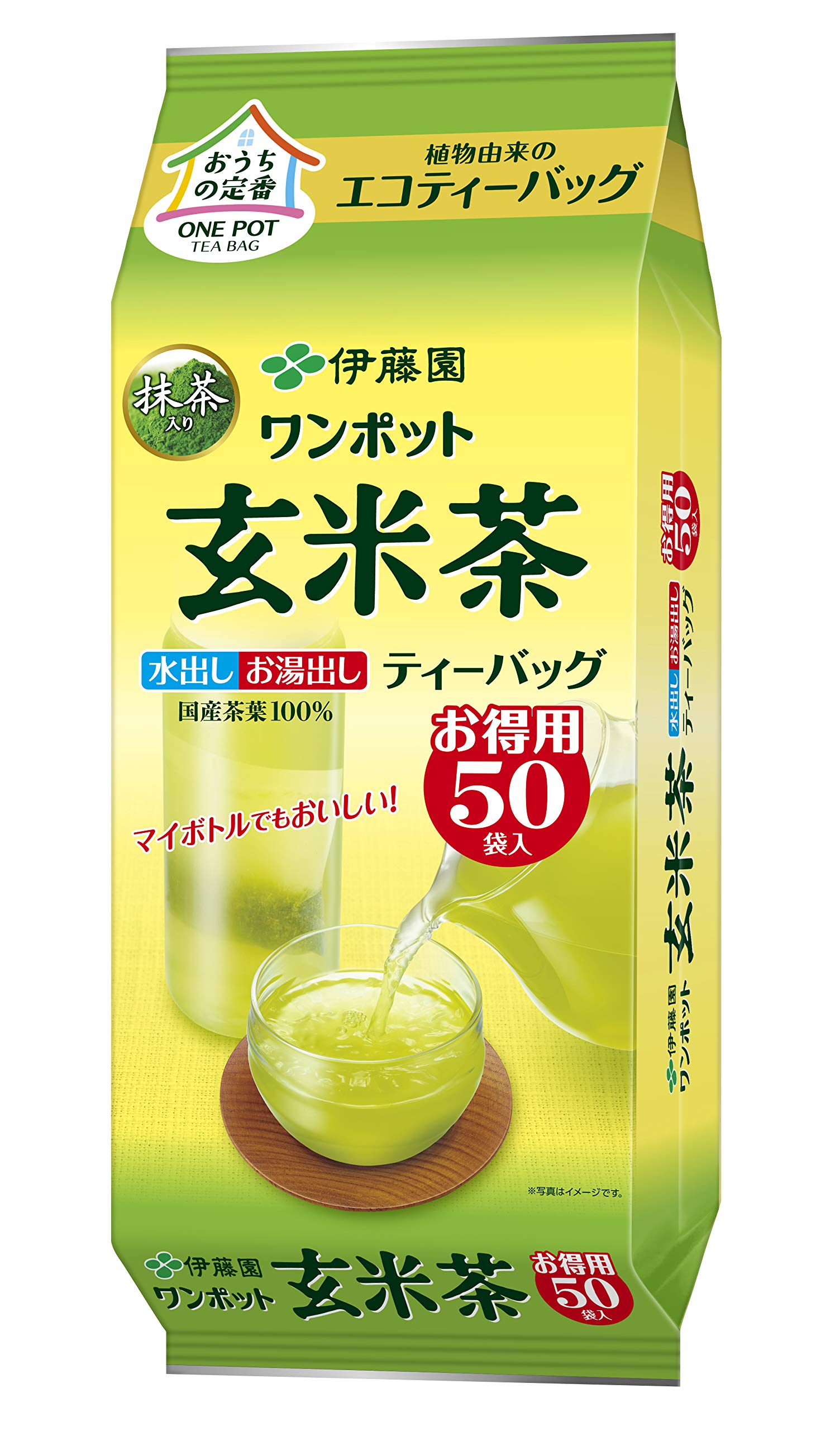 Itoen One Pot Genmaicha với Matcha 3,3g x 50 túi Túi trà sinh thái