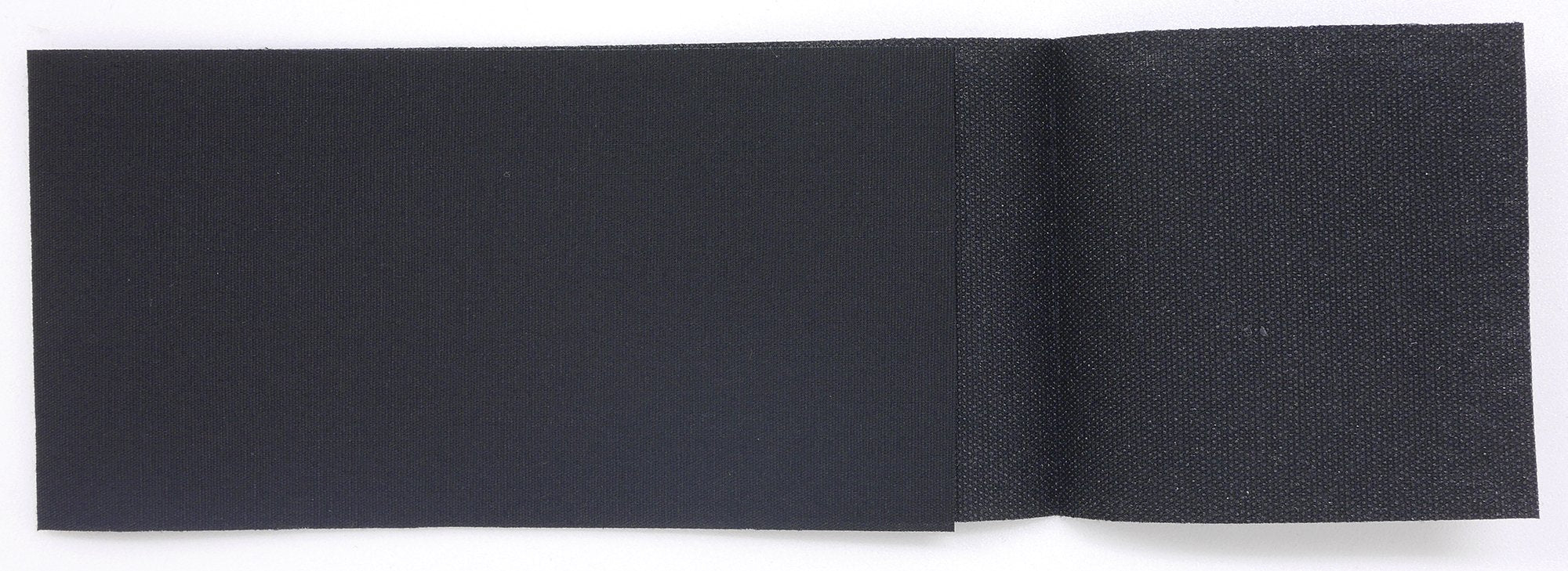 KAWAGUCHI Repair Fabric for Regular to Thick Fabrics, Iron on, Width 6 x Length 30cm, Black 93-005