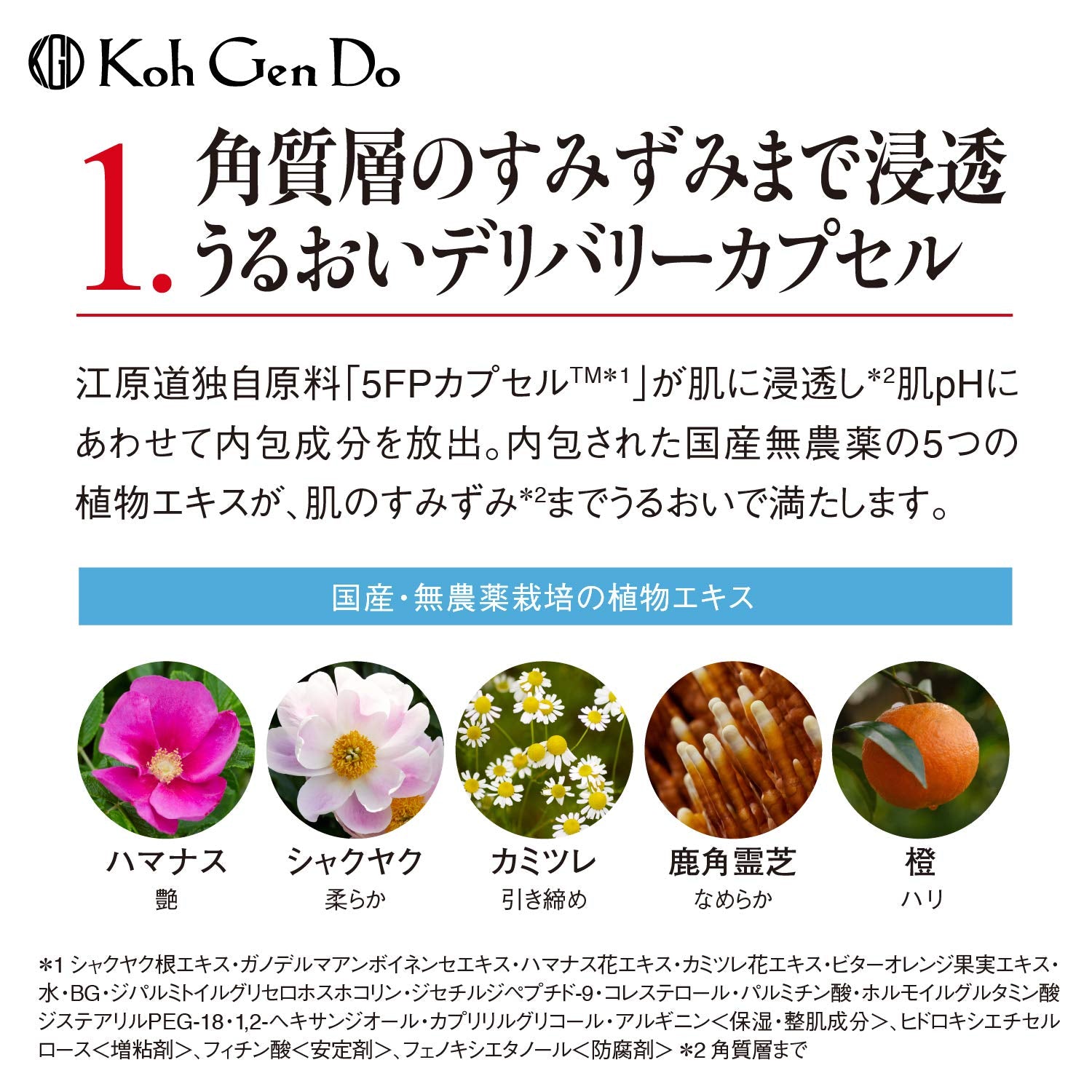 Koh Gen Do Gangwon-do Oriental Plants Kem làm mềm da toàn thân