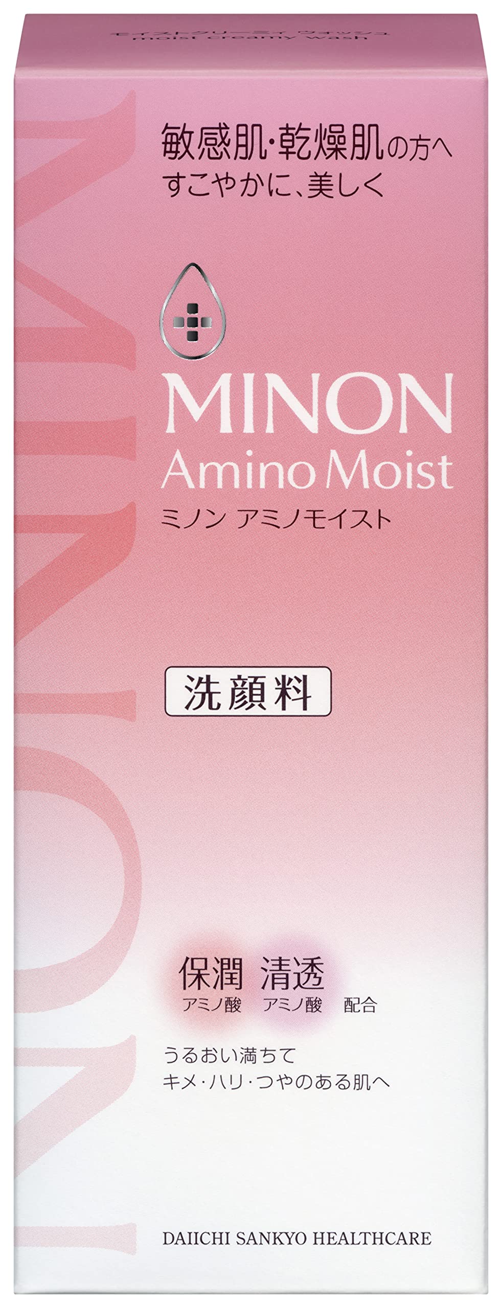 MINON Moist Creamy Wash 100g [Sensitive Skin/Dry Skin] Paste Facial Cleanser Fine Foam Moisturizing Cleansing
