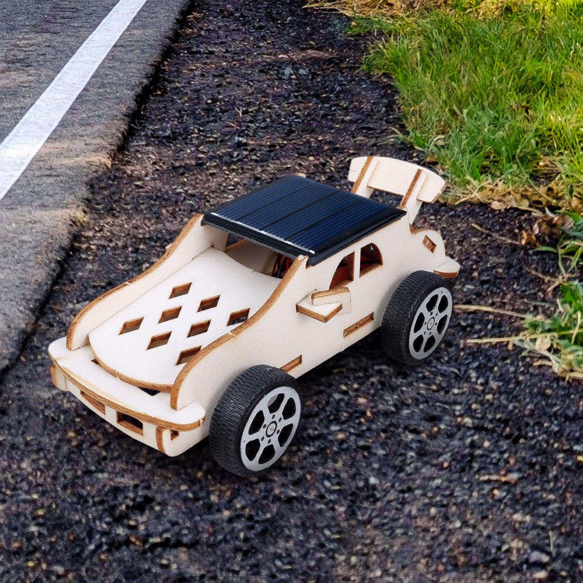 아텍크(Artec) 木製소라카組立킷트 科school工작품 自由研究 陽陽光 発前 車 実験 SDGｓ 55410