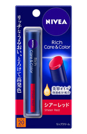 Son dưỡng môi NIVEA Rich Care & Color Sheer Red 2g