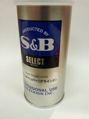 S&B [Select Spice] Black Pepper (Grind) (100g (S can))