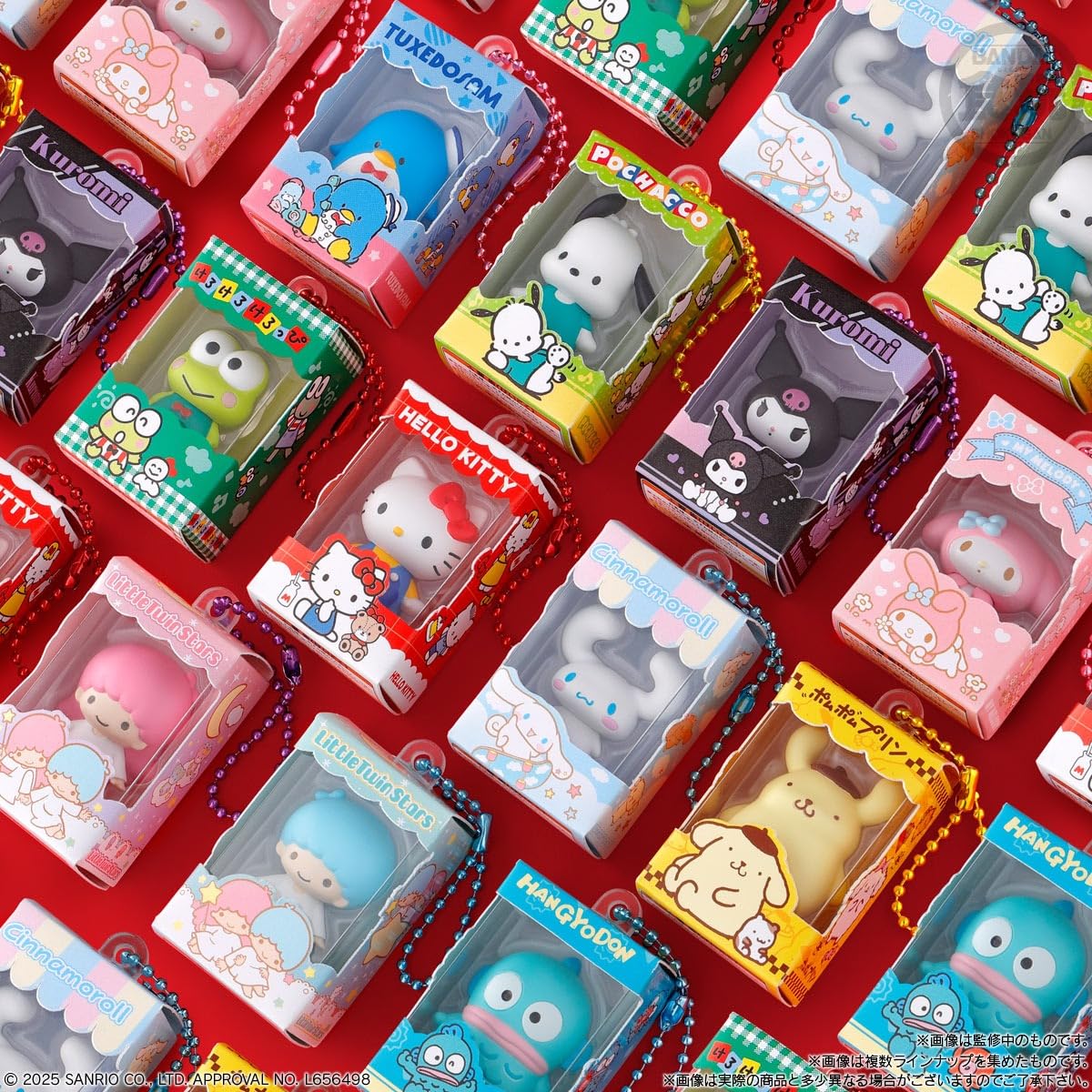 Sanrio Characters Choco Box Box Figure Collection 14 pieces BOX (Shokugan)