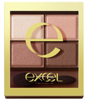 excel Skinny Rich Shadow SR06 (Sensual Brown) Palette Eyeshadow Eyeshadow Palette Makeup