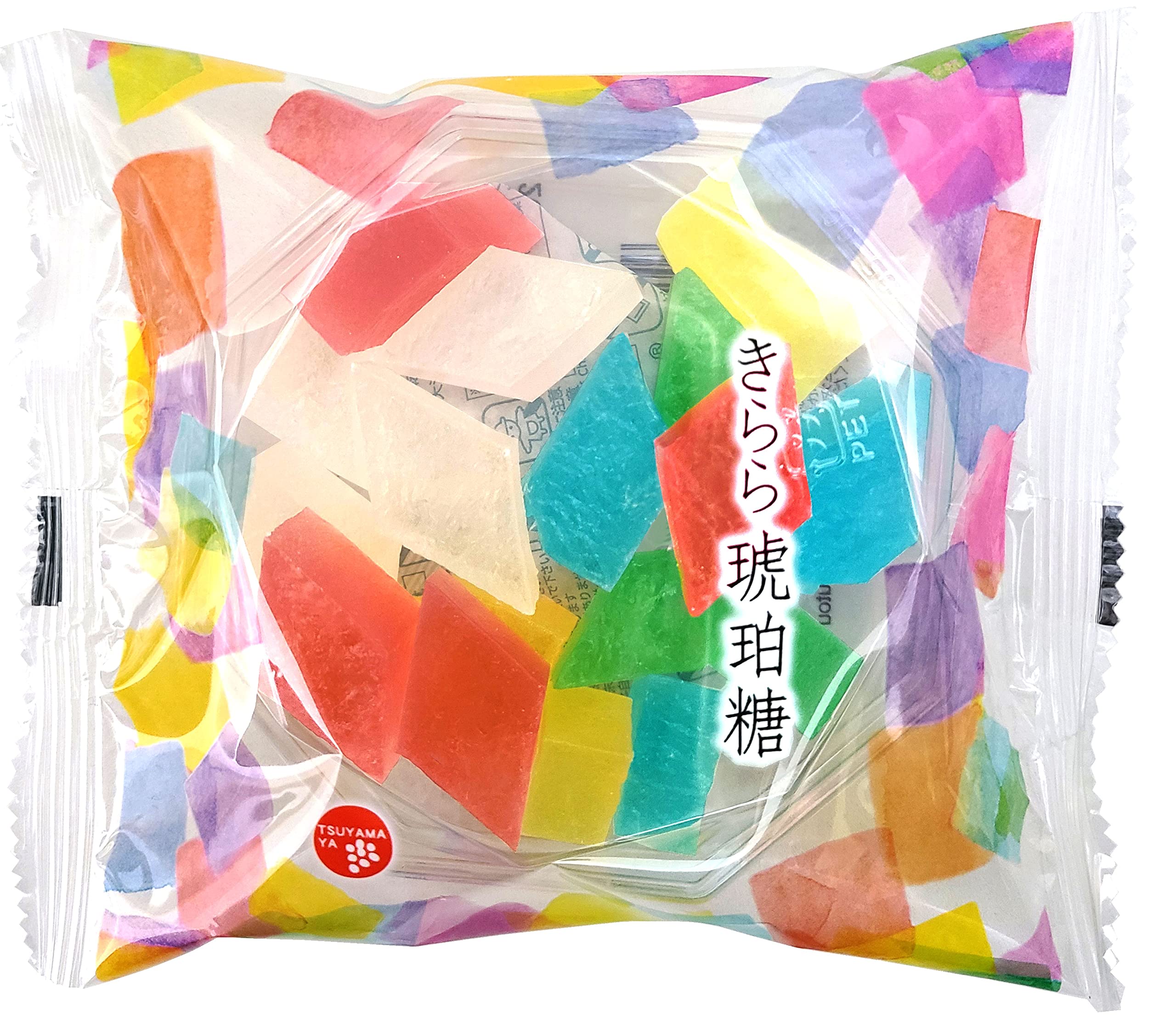 Tsuyamaya Seika Kirara Amber Sugar 100g x 4 pieces
